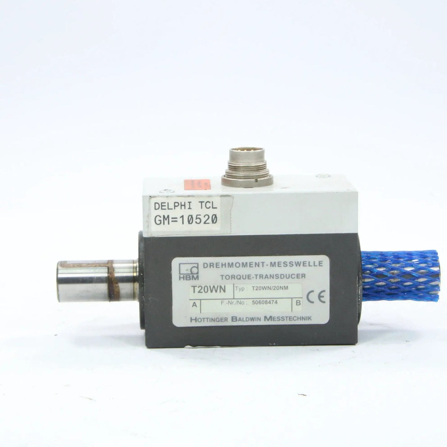 HBM Hottinger Baldwin Messtechnik Torque Transducer T20WN 20NM