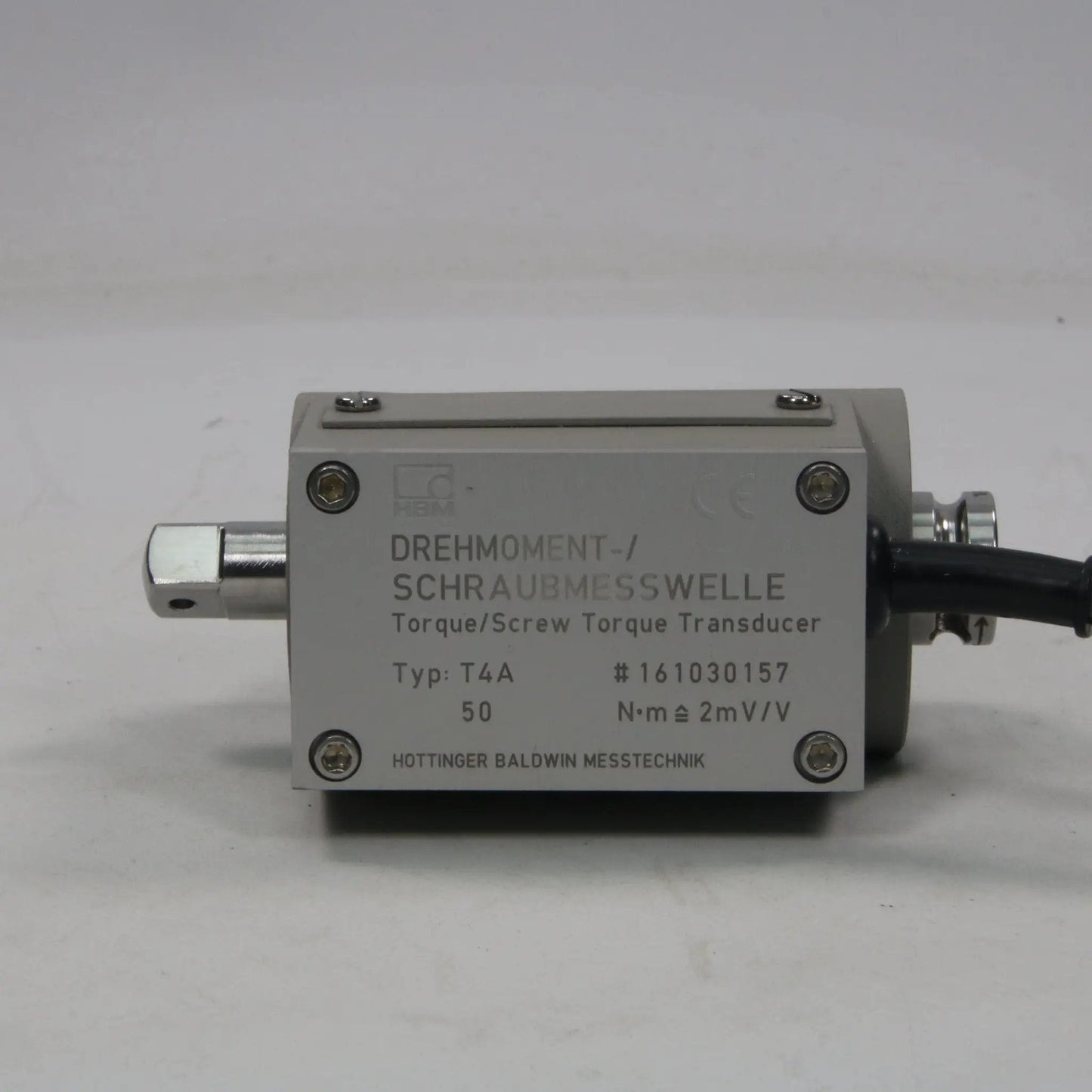HBM Hottinger Baldwin Messtechnik Torque Transducer T4A