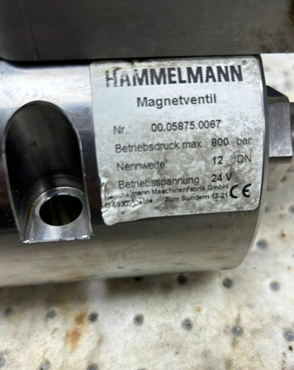 Hammelmann Magnetventil Solenoid Valve 00.5875.0067