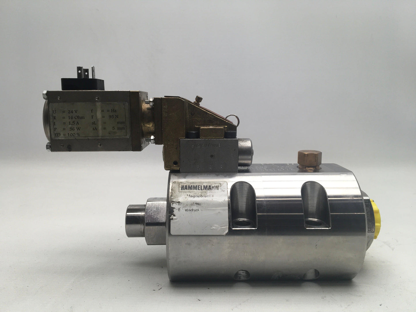 Hammelmann Magnetventil Solenoid Valve 0.05875.0063