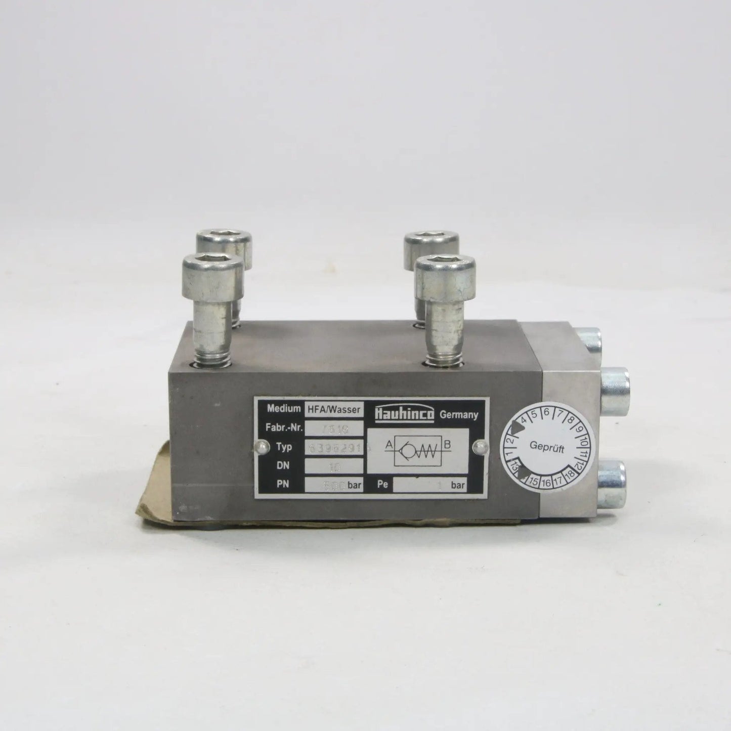 Hauhinco B-RV 10 6396291 Check Valve