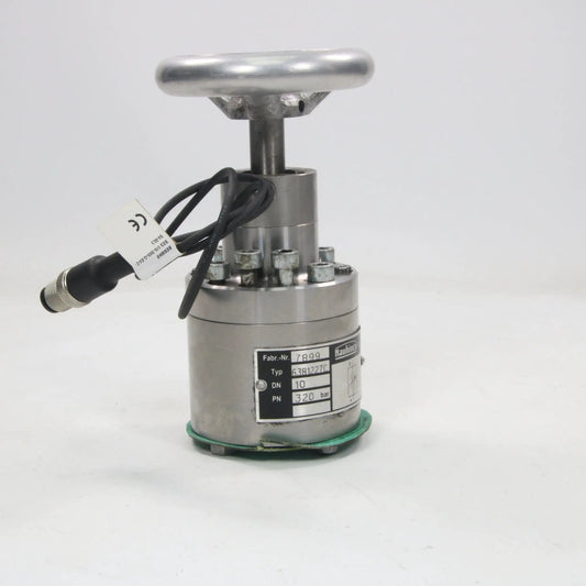 Hauhinco Water Hydraulic Valve with Balluff Inductive Sensor BES00H8