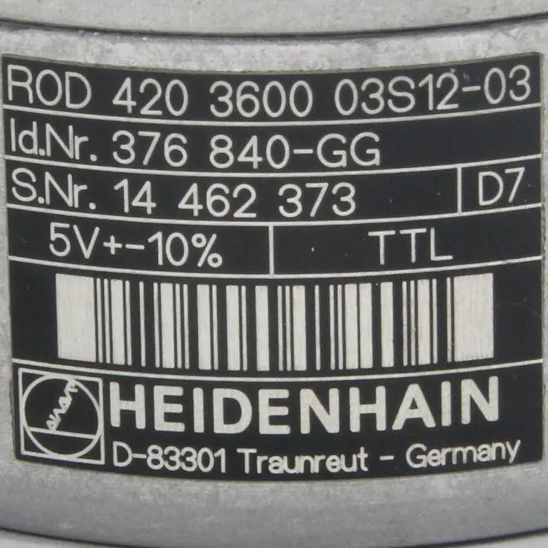 Heidenhain ROD 420 3600 03S12 03 Rotary Encoder