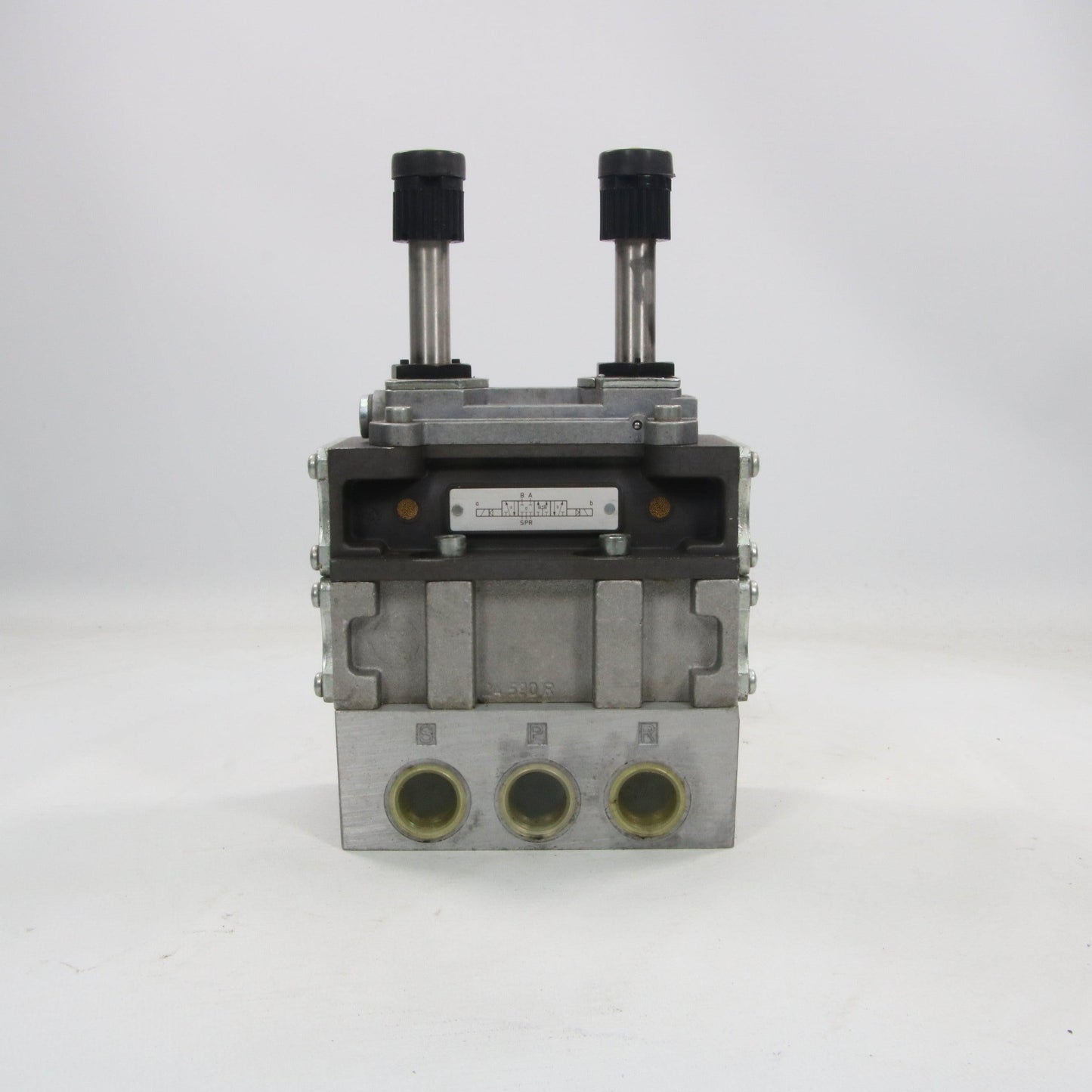 Herion 25 514 01 Double Solenoid Valve - Manual Adjustment