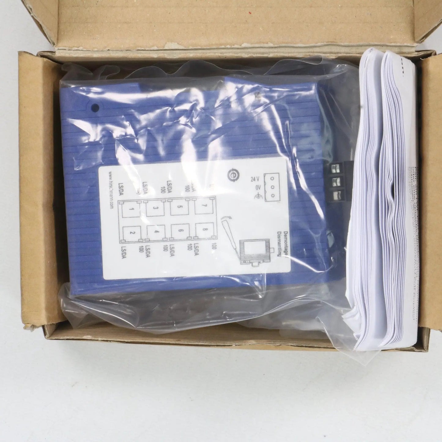 Hirschmann Spider 8TX Rail Switch