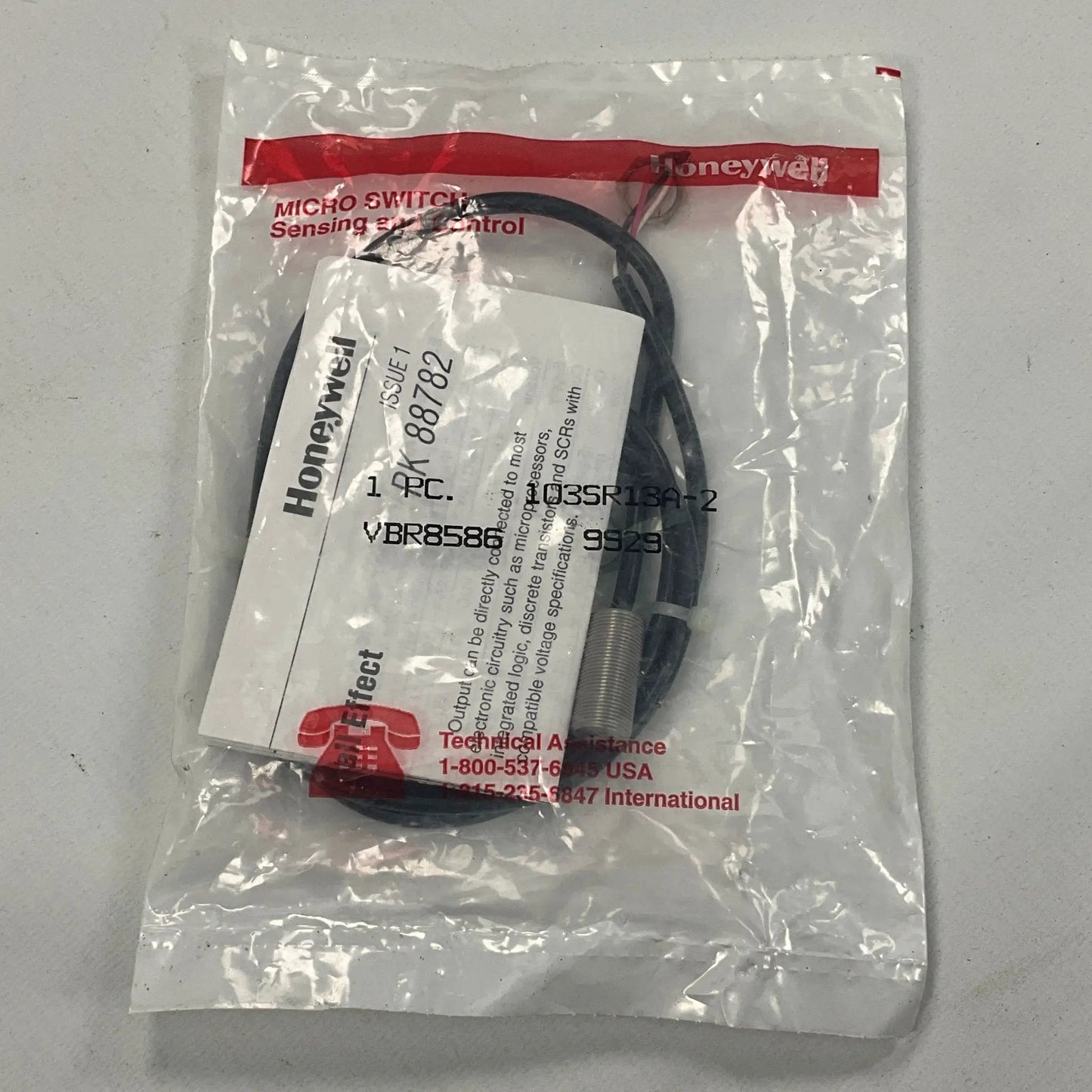 Honeywell 103SR13A-2 Hall Effect Magnetic Sensor