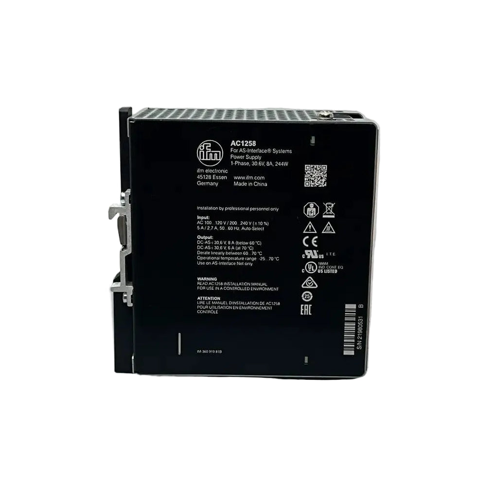 IFM Electronic AC1258 AS-i Power Supply