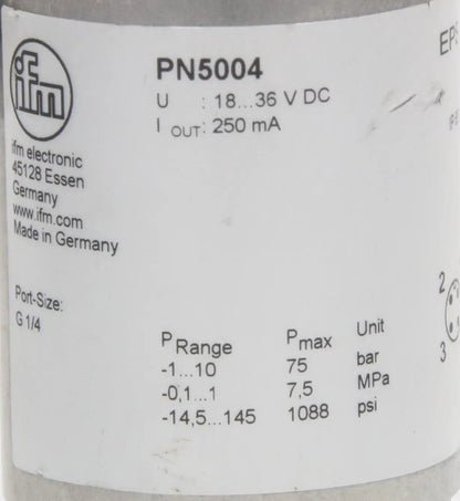 IFM Electronic EPS-Link PN5004 Pressure Sensor