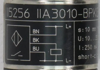IFM Electronic Efector Inductive Sensor II5256 IIA3010-BPKG