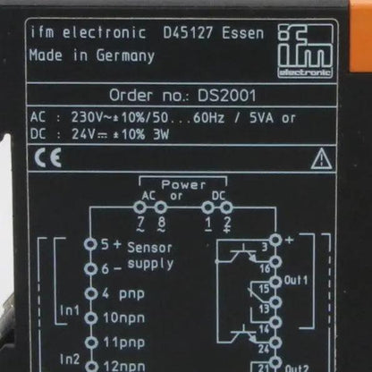 IFM Electronic FS 1 Monitor Relay DS2001