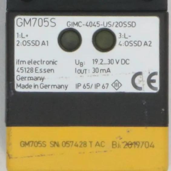 IFM Electronic GM705S Fail Safe Inductive Sensor