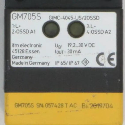IFM Electronic GM705S Fail Safe Inductive Sensor