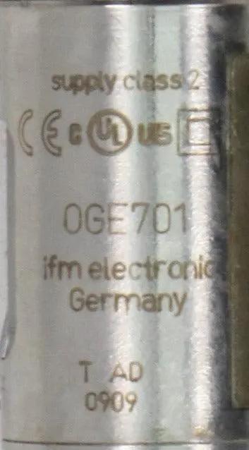 IFM Electronic Laser Photocell Receiver OGE701