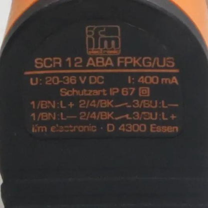 IFM Electronic SCR 12 ABA FPKG US Flow Monitor