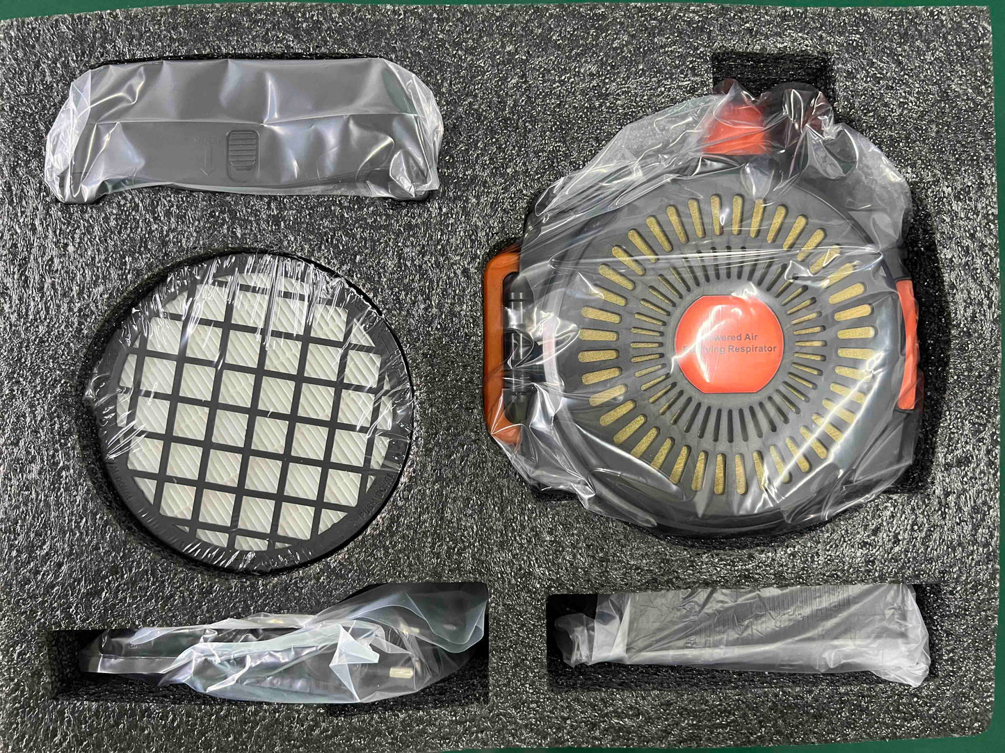 Lashelm - Laskap Model 10K (met ventilator en lasdampfilter)