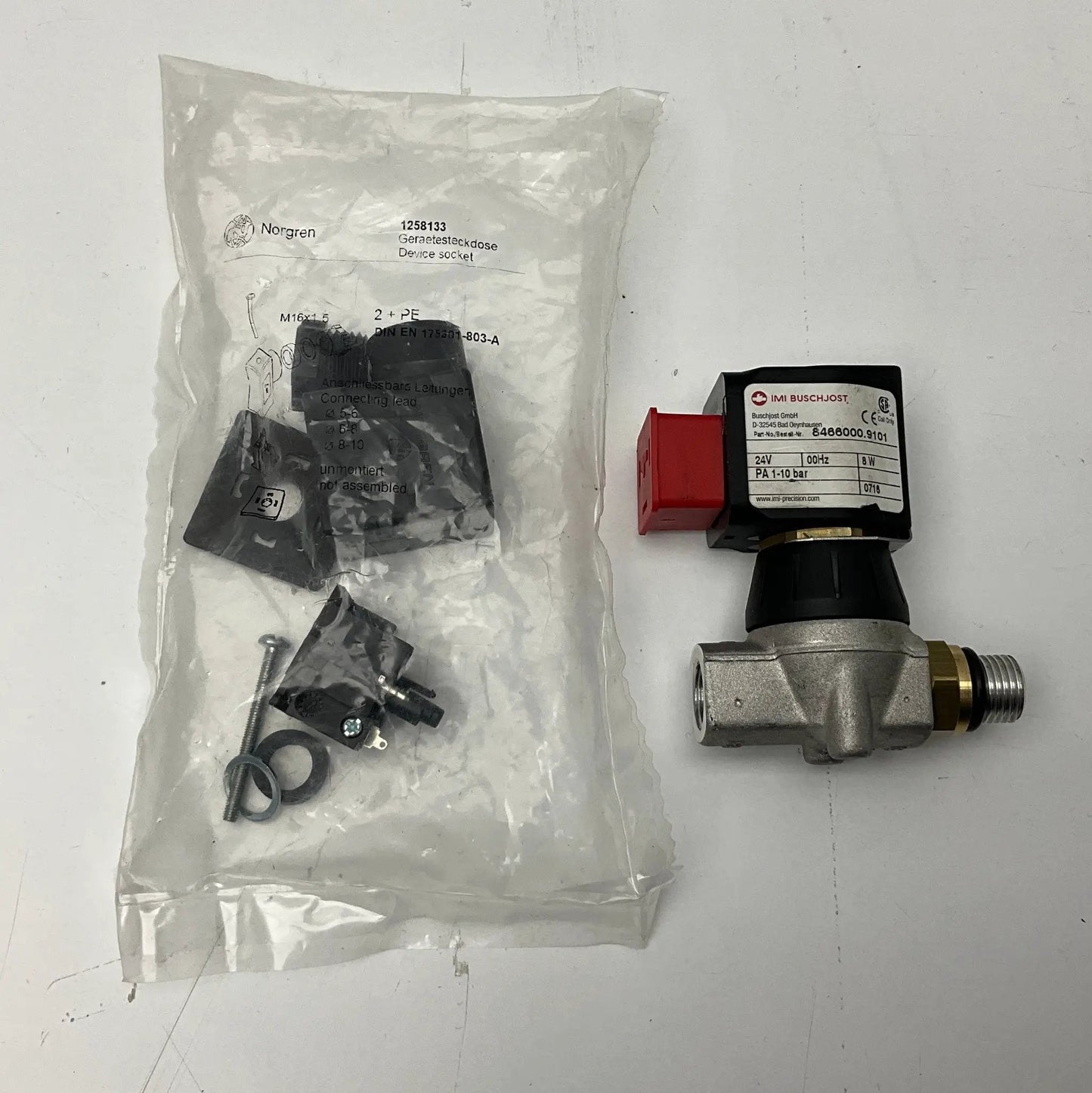 IMI Buschjost 8466000.9101 Solenoid Valve - 24 V DC