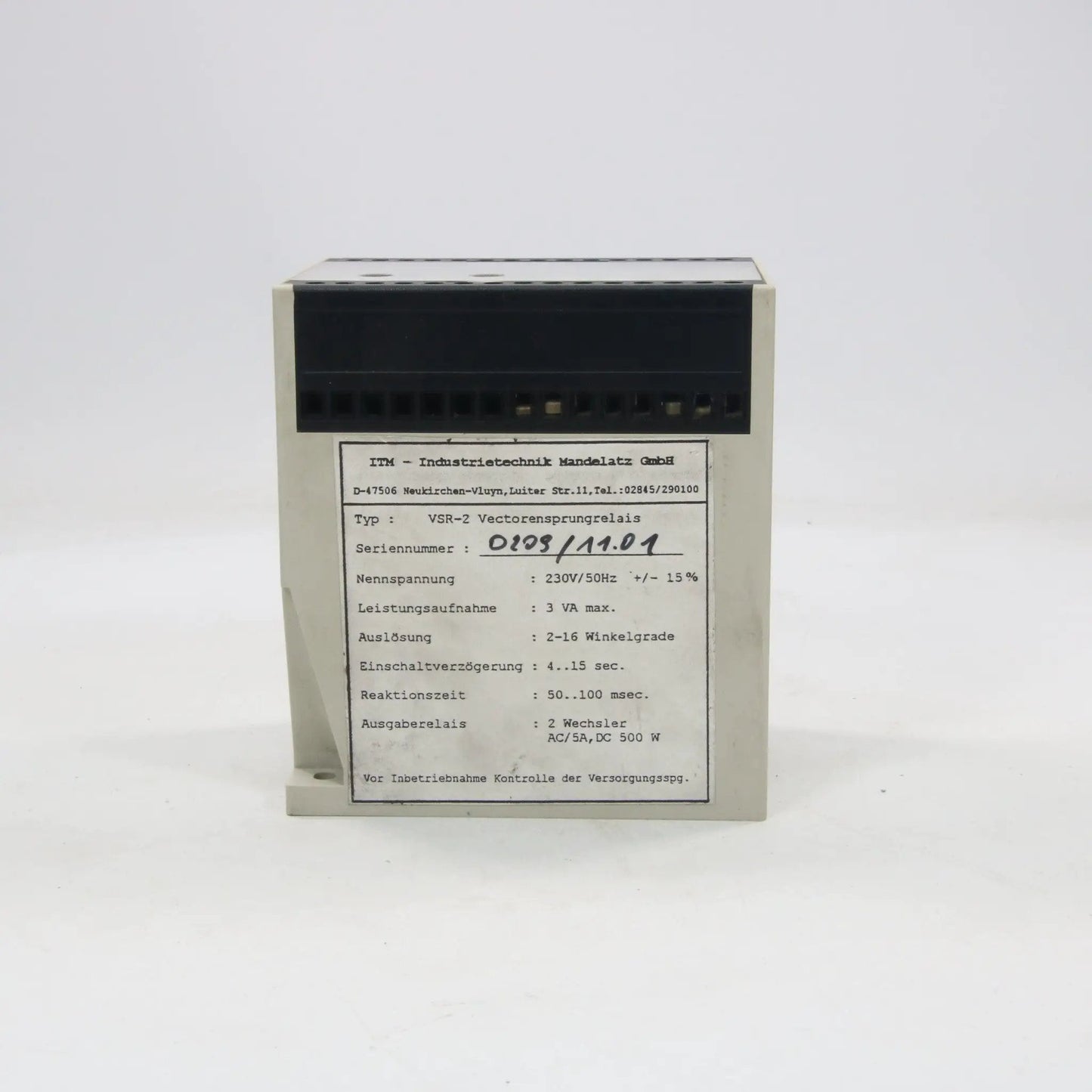 ITM VSR-2 Vector Jump Relay