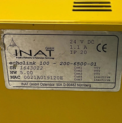 Inat Echolink 100 - 200 - 6500 - 01 Interface Converter