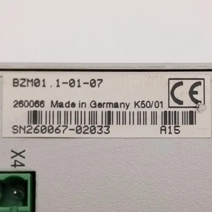 Indramat Ecodrive BZM01 1 01 07 Digital AC Servo Bleeder Brake Resistor