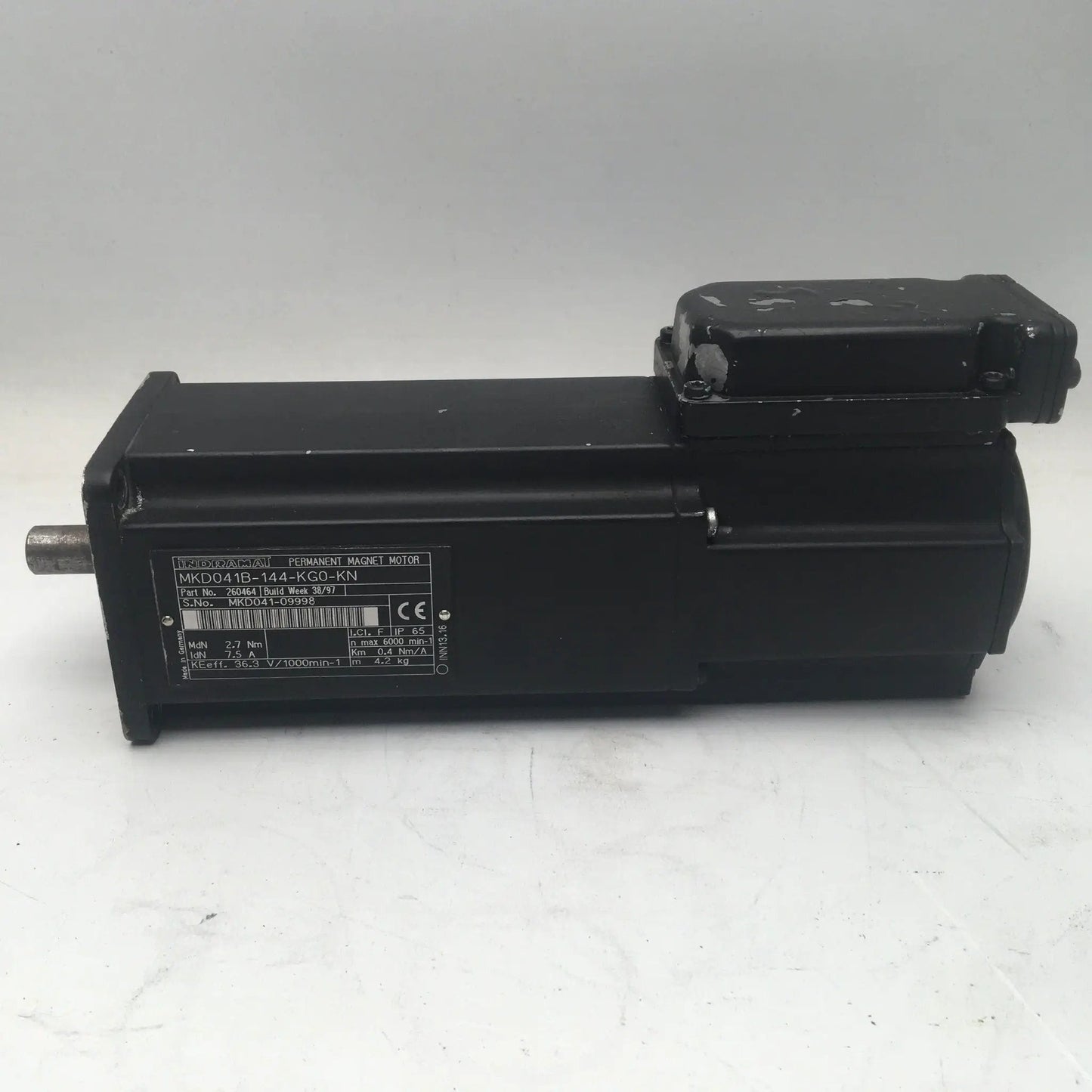 Indramat Permanent Magnet Motor MKD041B-144-KGO-KN