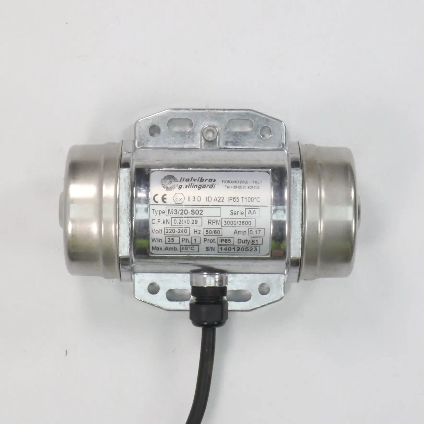 Italvibras M3 20 S02 Vibratory Motor