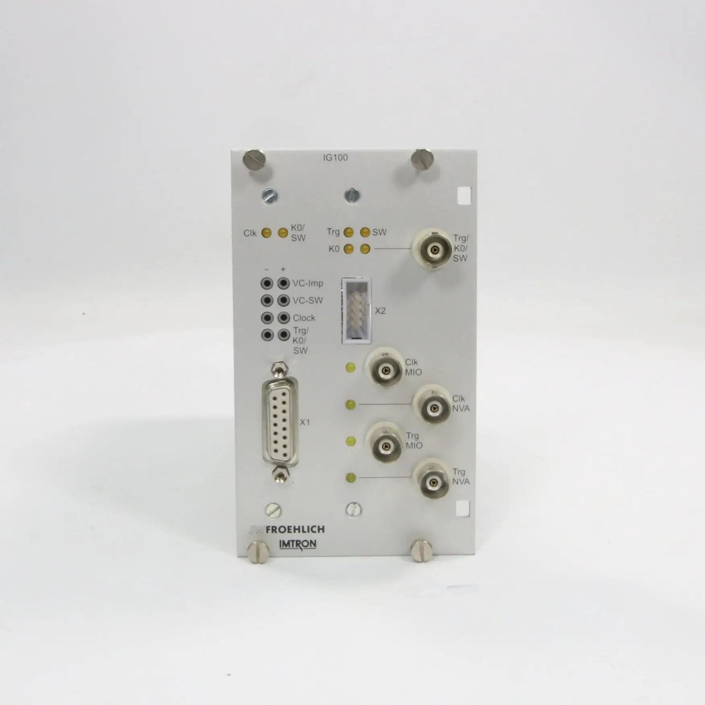 JW Froehlich Imtron IG100 Controller Board