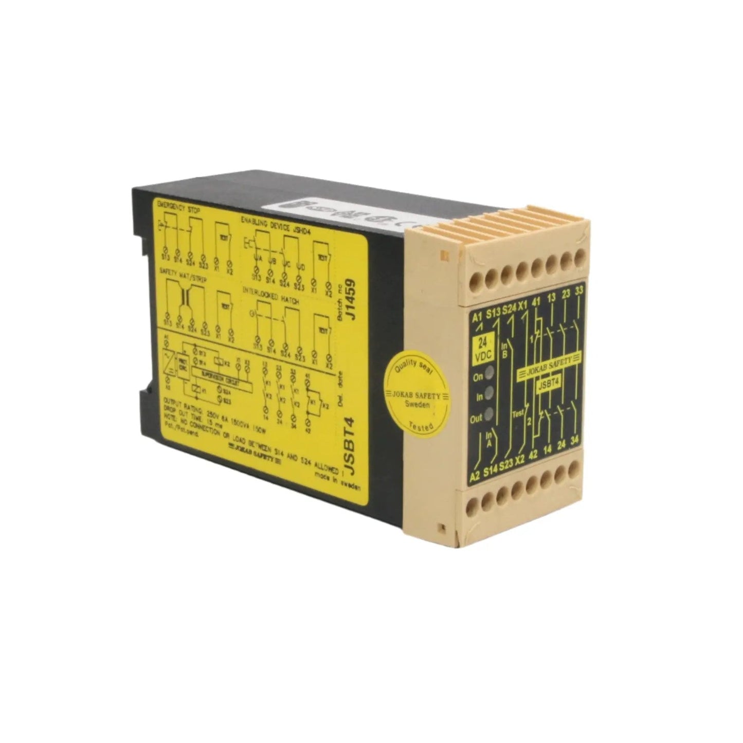 Jokab Safety JSBT4 VDC Safety Relay