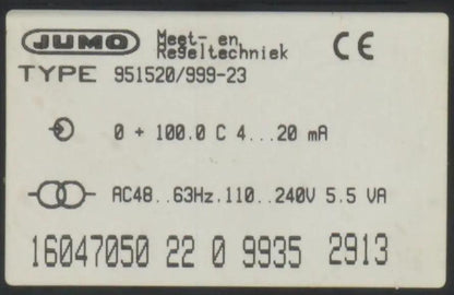 Jumo DI 48 Digital Indicator