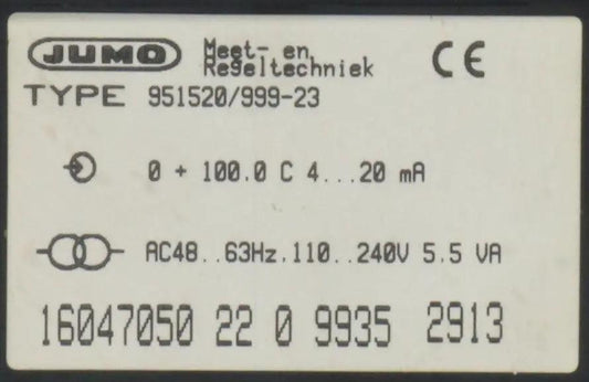 Jumo DI 48 Digital Indicator