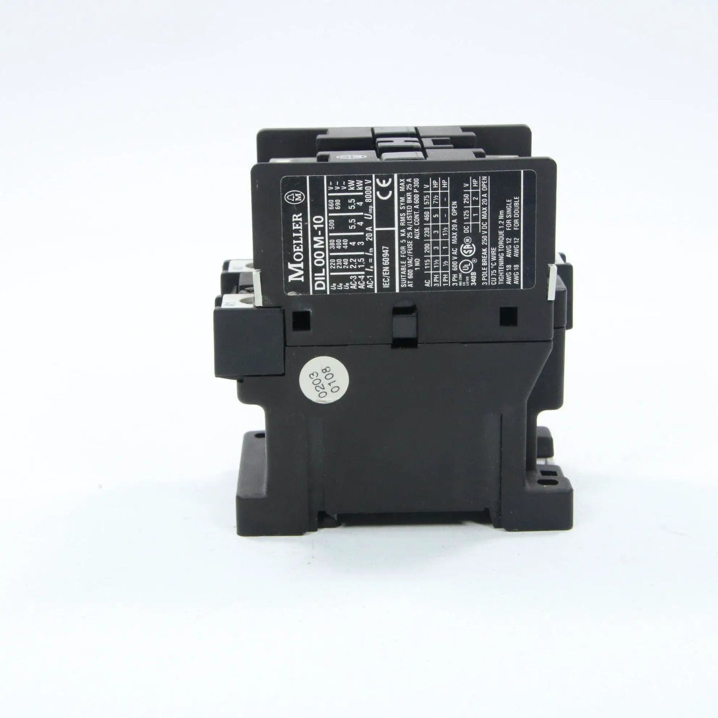KLOCKNER MOELLER DIL00M-10 CONTACTOR