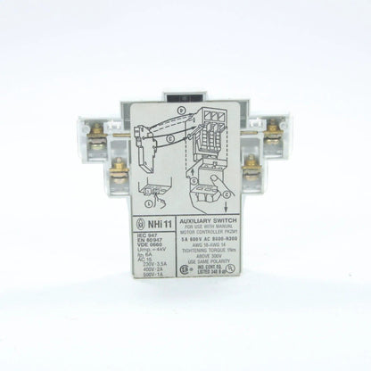 KLOCKNER MOELLER NHI11 AUXILIARY CONTACT
