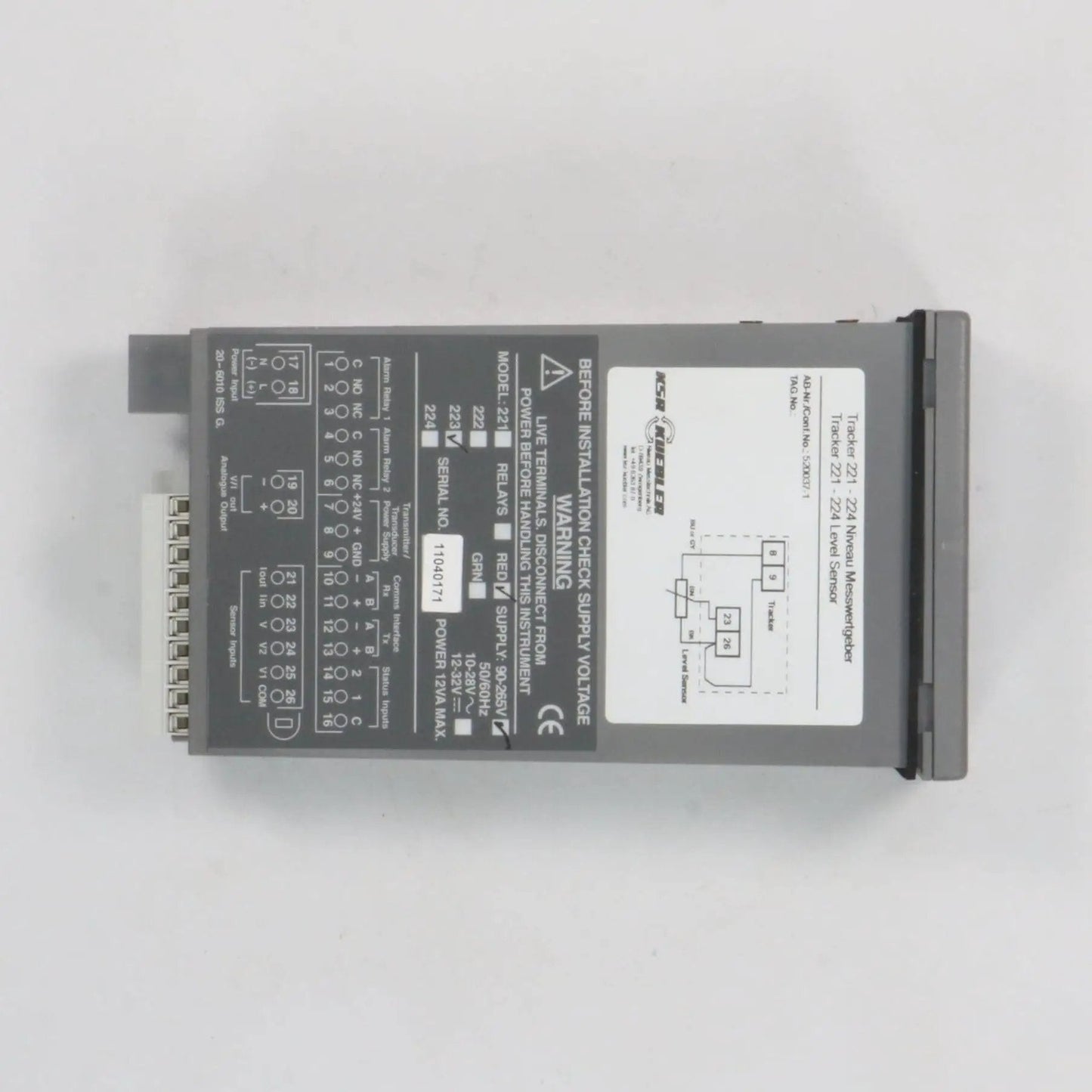 KSR Kuebler Tracker 223 Digital Display Unit