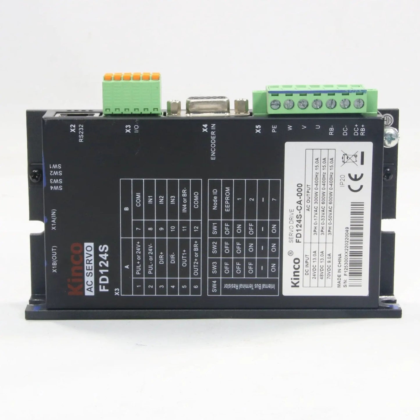 Kinco FD124S AC servo drive
