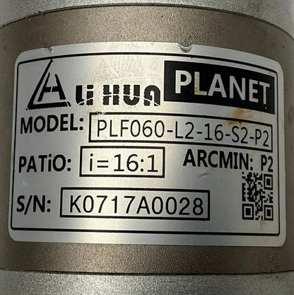 Kinco SMC60S-0040-30MAK-5DSU-(5) AC Servo Motor with Planetary Gearbox