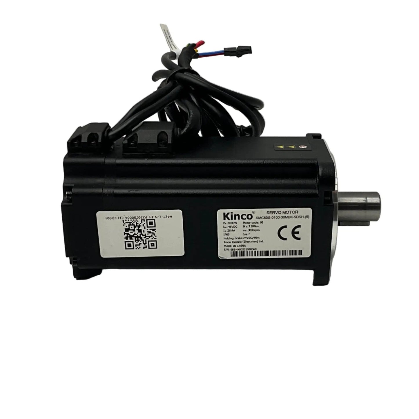 Kinco SMC80S-0100-30MBK-5DSH-(5) AC Servo Motor
