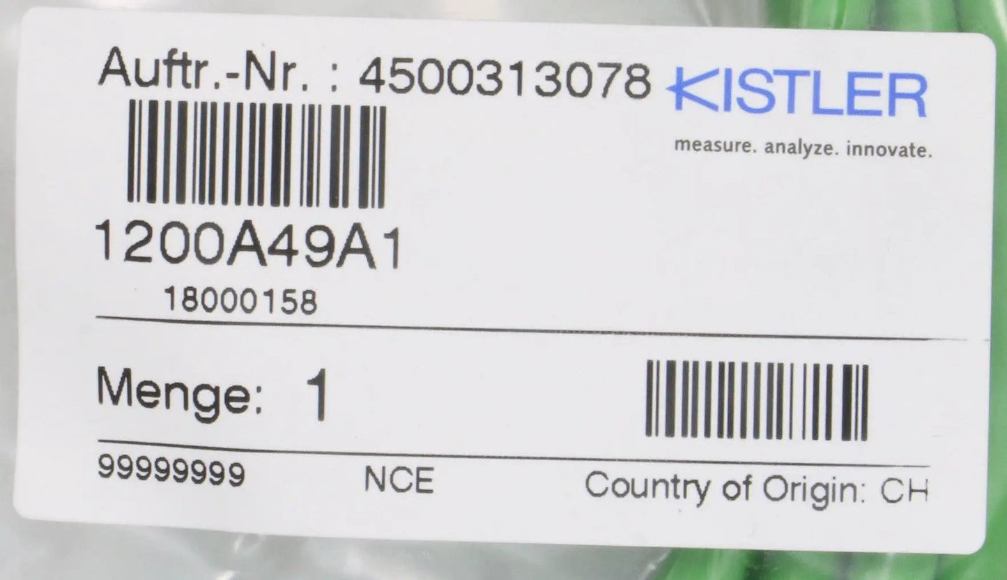 Kistler 1200A49A1 Crossed Communication Cable