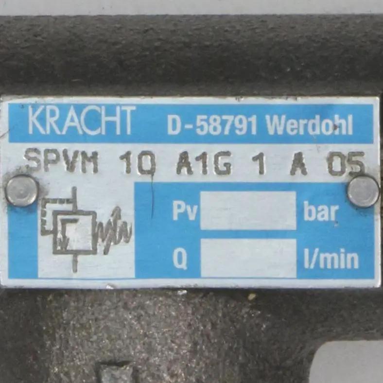 Kracht SPVM 10 A1G 1 A 05 Pressure Relief Valve
