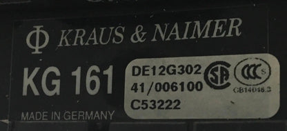 Kraus & Naimer KG 161 Circuit Breaker