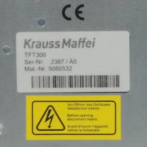 Krauss Maffei TFT300 Monitor