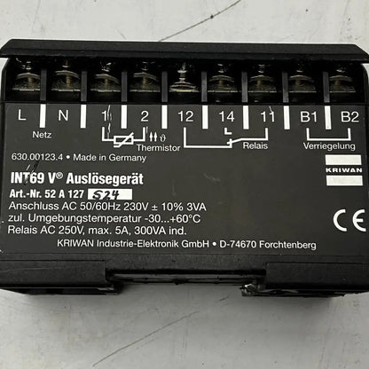 Kriwan INT69 V Motor Protector