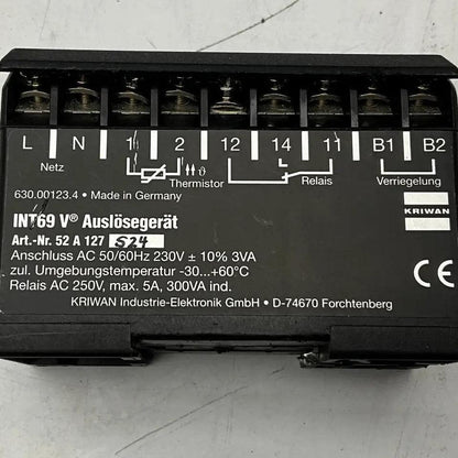 Kriwan INT69 V Motor Protector
