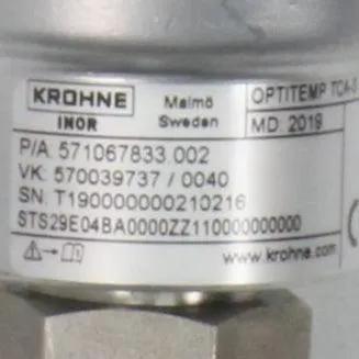 Krohne Optitemp TCA S 34S MM Thermocouple