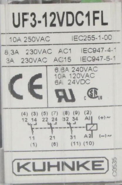 Kuhnke UF3-12VDC1FL Relay