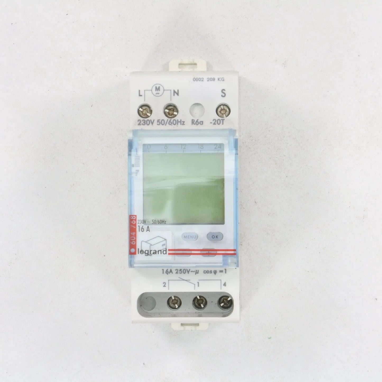 Legrand AlphaRex D21 Digital Time Switch