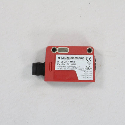 Leuze Electronic HT25C/4P-M12 Diffuse Reflection Sensor
