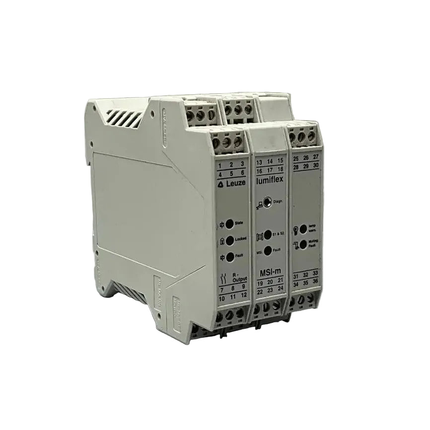 Leuze Lumiflex MSI-m/R AOPD Safety Relay Interface Module - 549904
