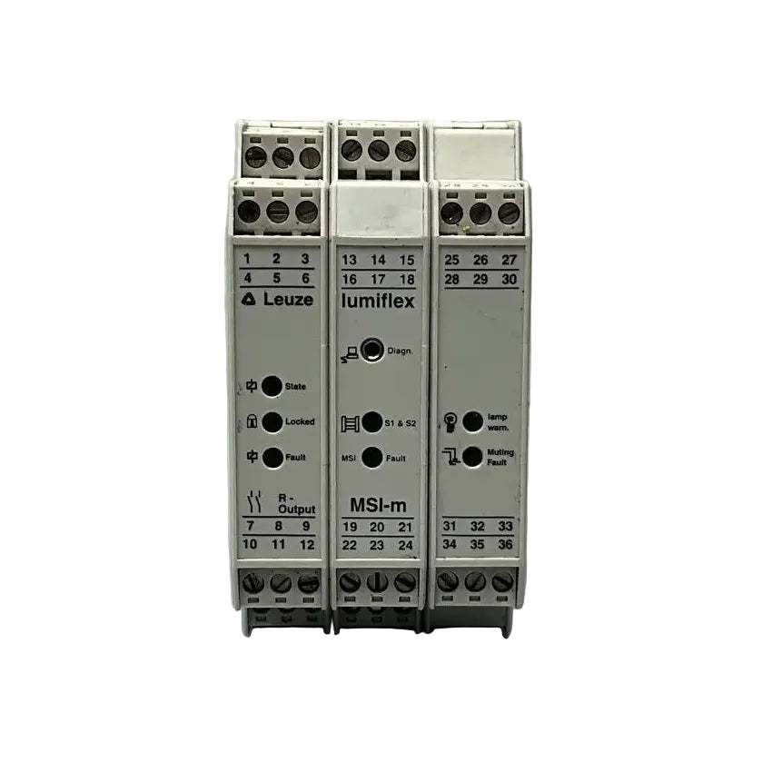 Leuze Lumiflex MSI-m/R AOPD Safety Relay Interface Module - 549904