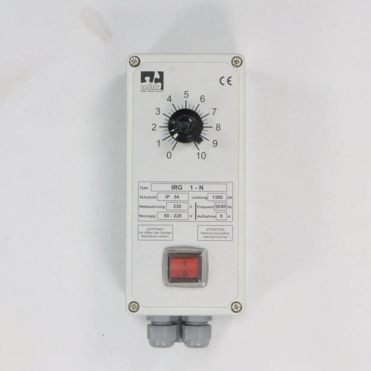 MHK IRG 1 N Operator Controller