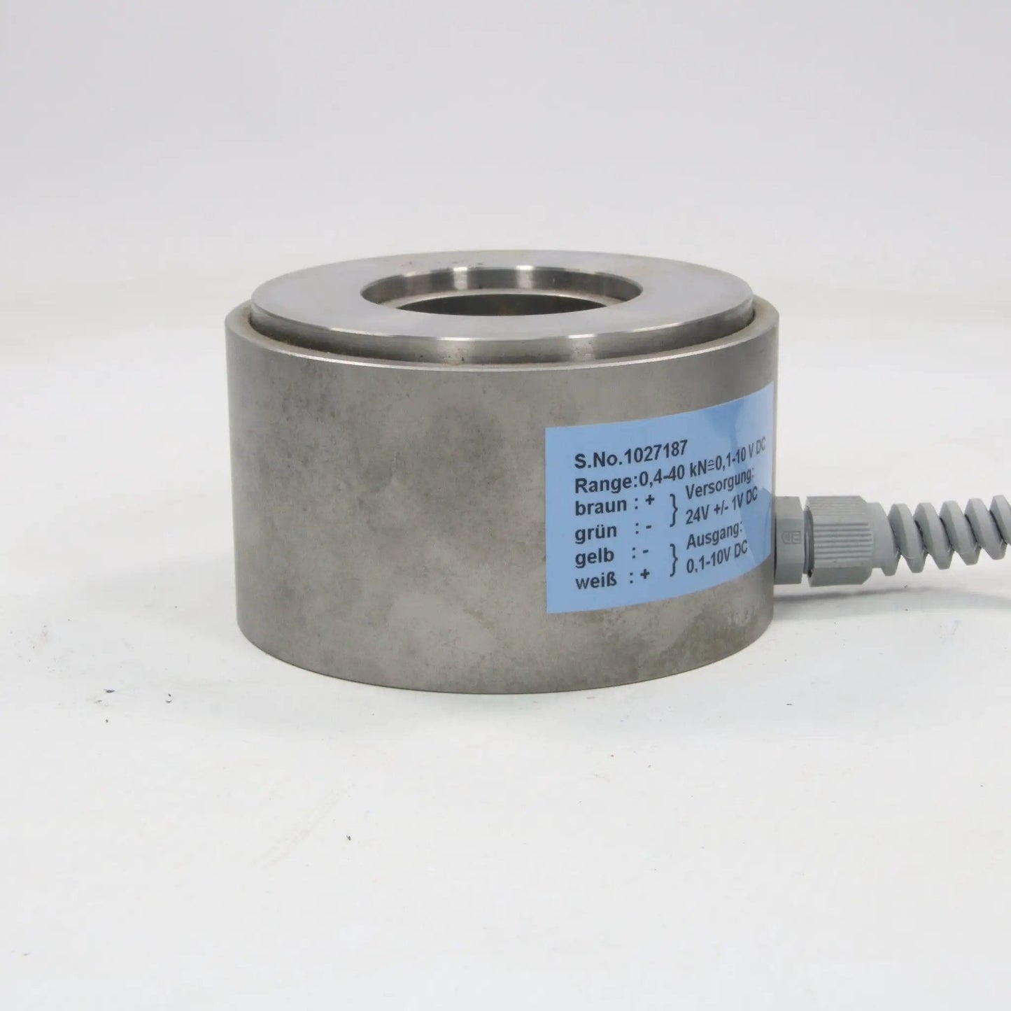 MWT Force Measuring Ring/Load Cell Type 1027 - 1027187