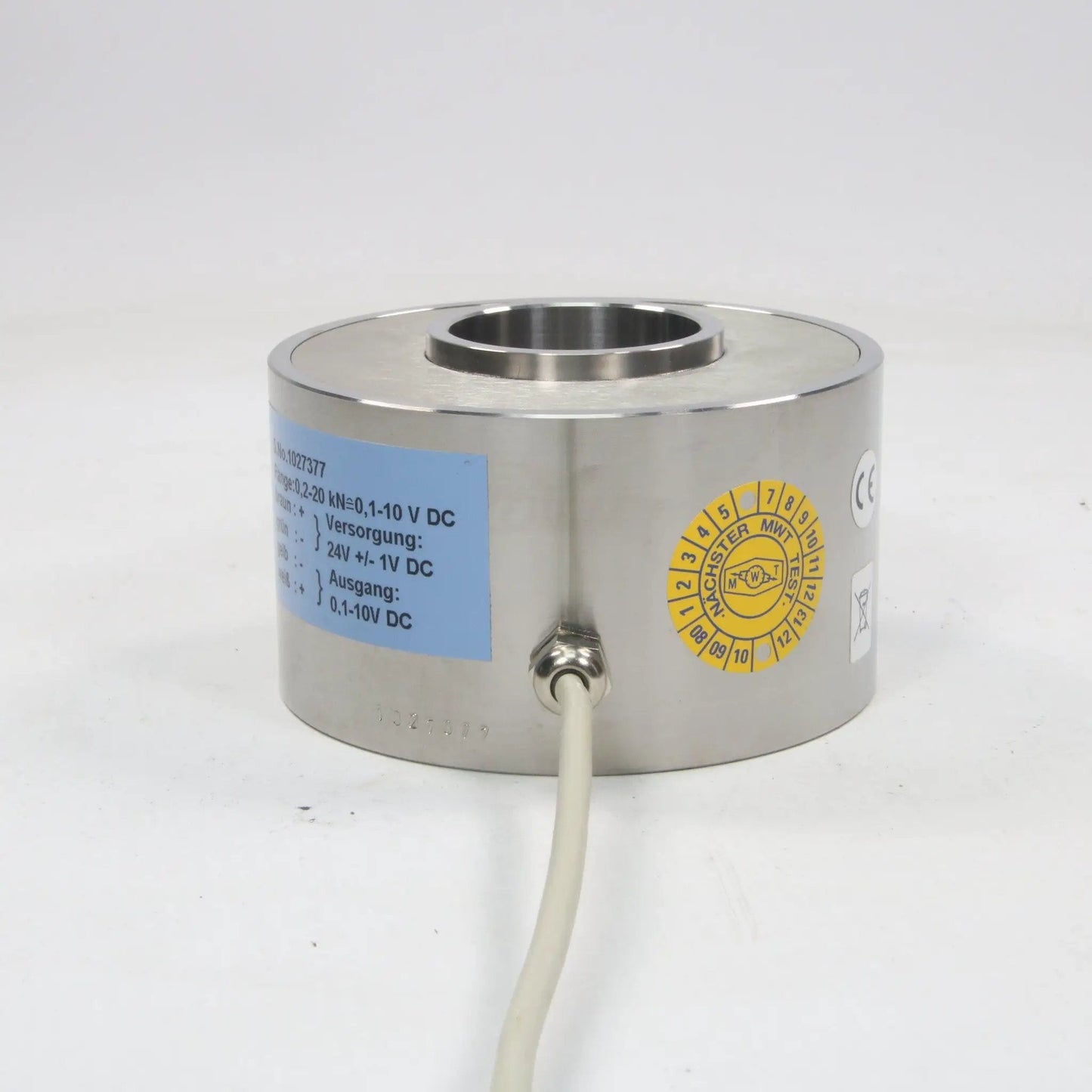 MWT Force Measuring Ring/Load Cell Type 1027 - 1027377